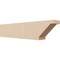 Ekena Millwork 4in. W x 6in. H x 28in. L Burlington Woodgrain TimberThane Rafter Tail, Primed Tan RFTUR04X06X28BURRCPR - alternate 1